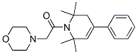 CAS 登录号:53725-54-5, 1,2,3,6-四氢-1-(吗啉基乙酰基)-4-苯基-2,2,6,6-四甲基吡啶