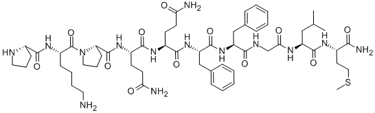 CAS 登录号：53749-61-4， 物质 P (2-11)