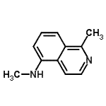 CAS 登录号：53760-81-9， N,1-二甲基-5-异喹啉胺