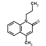 CAS 登录号：53761-66-3， 4-甲基-1-丙基-2(1H)-喹啉硫酮