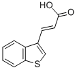 CAS 登录号：5381-29-3， (2E)-3-(1-苯并噻吩-3-基)丙烯酸