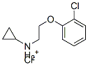 CAS#: 5388-82-9, [2-(2-Chlorophenoxy)Ethyl]Cyclopropylammonium Chloride