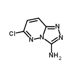 CAS 登录号：53890-39-4， 6-氯[1,2,4]三唑并[4,3-b]哒嗪-3-胺