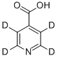 CAS 登录号：53907-55-4， 异烟酸-D4