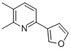 CAS#: 53913-07-8, 6-(3-Furanyl)-2,3-Dimethylpyridine