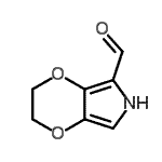 CAS 登录号：539857-76-6， 2,3-二氢-6H-[1,4]二恶英并[2,3-c]吡咯-5-甲醛