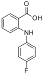 CAS 登录号：54-60-4， N-(4-氟苯基)邻氨基苯甲酸