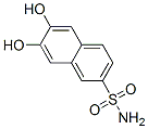 CAS 登录号：54023-75-5， 6,7-二羟基萘-2-磺酰胺