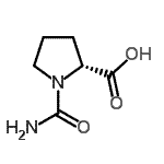 CAS 登录号：54080-03-4， 1-氨基甲酰-D-脯氨酸