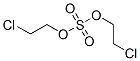 CAS 登录号：5411-48-3， 二(2-氯乙基)硫酸酯