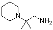 CAS 登录号：54151-73-4， 1-(2-氨基-1,1-二甲基乙基)哌啶