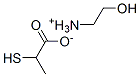 CAS 登录号：54266-38-5， (2-羟基乙基)铵 2-巯基丙酸盐