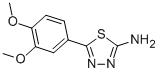 CAS#: 5427-87-2, 2-Amino-5-(3,4-Dimethoxyphenyl)-1,3,4-Thiadiazole