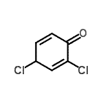 CAS 登录号：542813-76-3， 2,4-二氯-2,5-环己二烯-1-酮