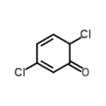 CAS 登录号：542813-77-4， 3,6-二氯-2,4-环己二烯-1-酮