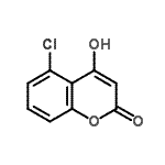 CAS 登录号：54311-48-7， 5-氯-4-羟基-2H-苯并吡喃-2-酮
