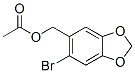 CAS 登录号：5434-51-5， (6-溴苯并[1,3]二氧杂环戊烯-5-基)甲基乙酸酯