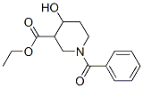 CAS 登录号:5435-00-7, 1-苯甲酰基-4-羟基-哌啶-3-羧酸乙酯