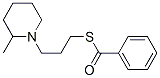 CAS#: 5435-03-0, 3-(2-Methyl-1-Piperidyl)Propylsulfanyl-Phenyl-Methanone