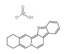 CAS 登录号：5436-46-4， 常绿钩吻碱硝酸盐