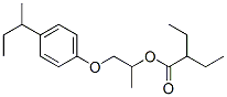 CAS 登录号:5436-75-9, 1-(4-丁烷-2-基苯氧基)丙-2-基 2-乙基丁酸酯