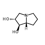 CAS 登录号：543690-37-5， (1R,2R,7aR)-六氢-1H-吡咯里嗪-1,2-二醇