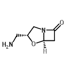 CAS 登录号：543699-84-9， (3R,5R)-3-(氨基甲基)-4-氧杂-1-氮杂双环[3.2.0]庚烷-7-酮