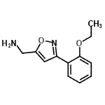 CAS 登录号：543713-35-5， 1-[3-(2-乙氧基苯基)-1,2-恶唑-5-基]甲胺