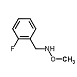 CAS 登录号：543730-76-3， 1-(2-氟苯基)-N-甲氧基甲胺