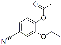 CAS#: 5438-50-6, 4-Cyano-2-Ethoxyphenyl Acetate