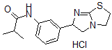 CAS 登录号：54400-62-3， 2-甲基-N-[3-[(6S)-2,3,5,6-四氢咪唑并[2,1-b]噻唑-6-基]苯基]丙酰胺单盐酸盐