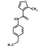 CAS#: 544440-37-1, N-(4-Ethylphenyl)-2-Methyl-3-Furamide