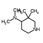 CAS 登录号：544443-32-5， N,N,3,3-四甲基-4-哌啶胺