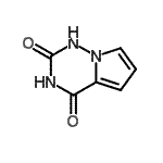 CAS 登录号：54449-30-8， 吡咯并[2,1-f][1,2,4]三嗪-2,4(1H,3H)-二酮