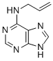 CAS 登录号：5446-37-7， N-烯丙基-N-(9H-嘌呤-6-基)胺