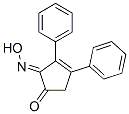 CAS 登录号:5446-65-1, (2E)-2-羟基亚胺-3,4-二苯基-环戊-3-烯-1-酮