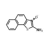 CAS 登录号：54497-13-1， 萘并[2,1-d][1,3]噻唑-2-胺3-氧化物