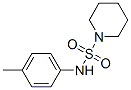 CAS 登录号：5450-07-7， N-(4-甲基苯基)哌啶-1-磺酰胺