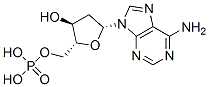 CAS 登录号：54509-79-4， 2'-脱氧腺苷-5'-单磷酸酯