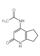CAS#: 5453-91-8, N-(2-Hydroxy-6,7-dihydro-5H-cyclopenta(b)pyridin-4-yl)acetamide