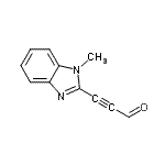 CAS 登录号：545425-78-3， 3-(1-甲基-1H-苯并咪唑-2-基)-2-丙炔醛