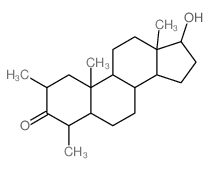 CAS#: 54550-08-2, 17beta-Hydroxy-2alpha,4alpha-Dimethyl-5alpha-Androstan-3-One
