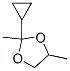 CAS#: 5458-21-9, 2-Cyclopropyl-2,4-Dimethyl-1,3-Dioxolane