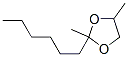 CAS#: 5461-65-4, 2-Hexyl-2,4-Dimethyl-1,3-Dioxolane