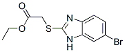 CAS#: 5462-36-2, Ethyl 2-[(5-Bromo-3H-Benzoimidazol-2-Yl)Sulfanyl]Acetate