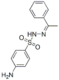 CAS 登录号：5462-40-8， 4-氨基-N-(1-苯基亚乙基氨基)苯磺酰胺