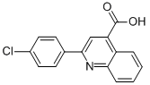 CAS 登录号：5466-31-9， 2-(4-氯-苯基)-喹啉-4-羧酸