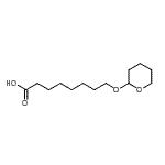 CAS 登录号：54699-43-3， 8-(四氢-2H-吡喃-2-基氧基)辛酸