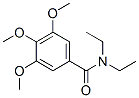 CAS 登录号：5470-42-8， N,N-二乙基-3,4,5-三甲氧基苯甲酰胺