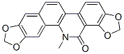 CAS 登录号：548-30-1， 13-甲基[1,3]苯并二氧戊环并[5,6-c][1,3]二氧杂环戊并[4,5-I]菲啶-14(13H)-酮